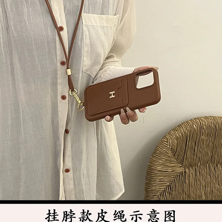 エルメス iphone18proケース 背面 カード収納