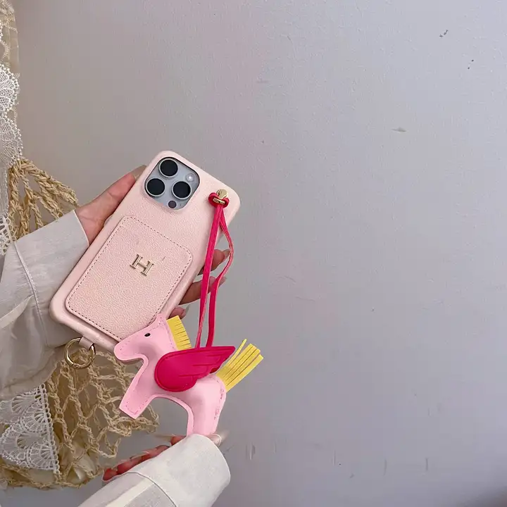HERMES ポケット付き iphone18 ケース