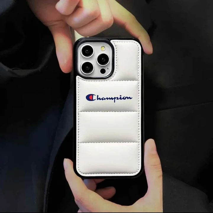 チャンピオン iphone18proケース 柔らかい PUレザー