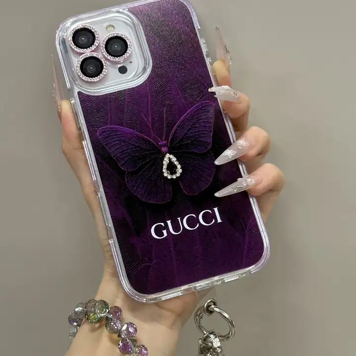 パープル スマホケース