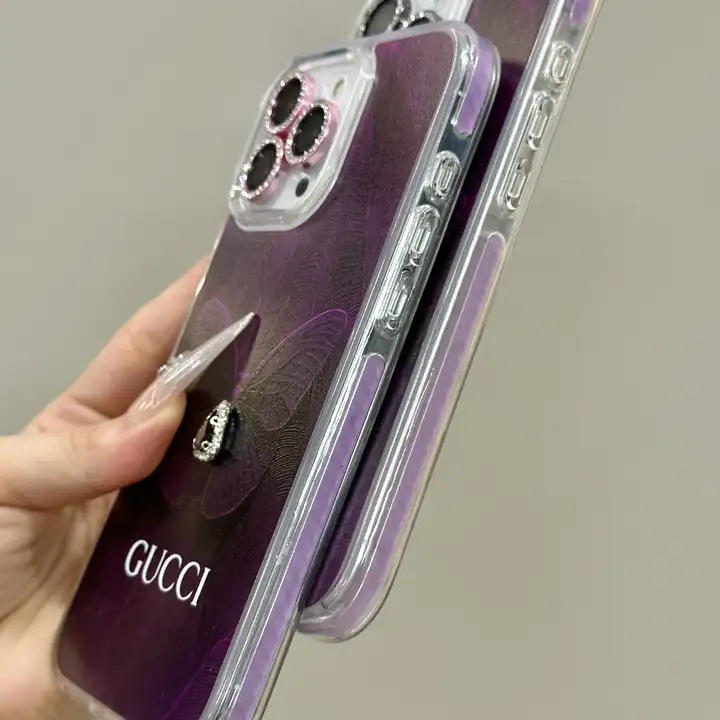 Gucci iphone18proケース 手首ストラップ