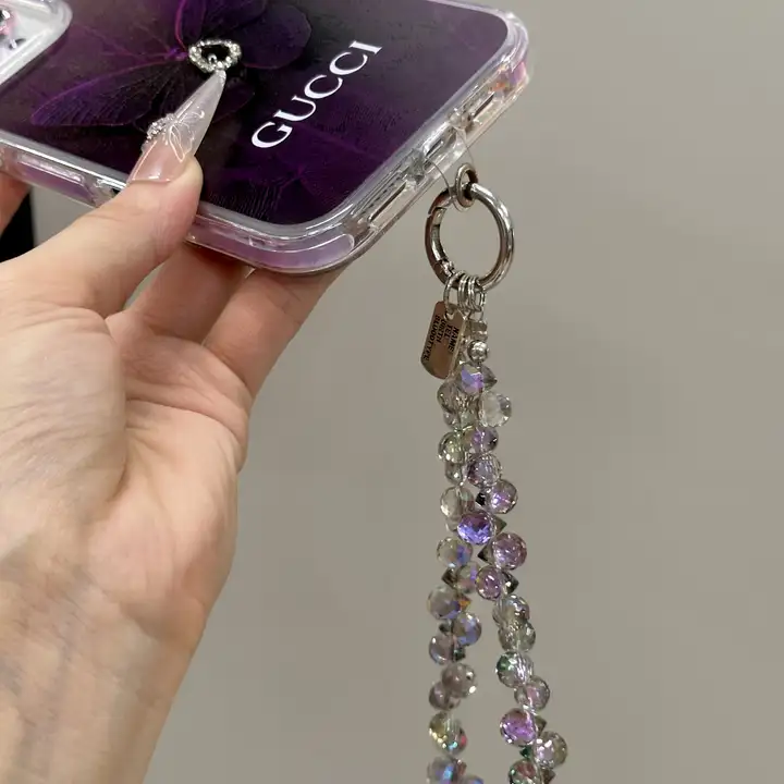 Gucci ラインストーン付き iphone18proケース