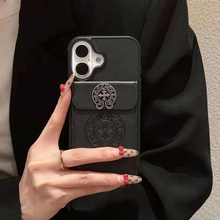 Chrome Hearts iphone18proケース メタルCHクロス