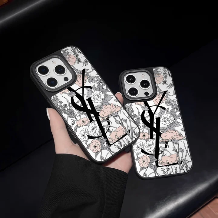 YSL iphone18proケース アクリル素材