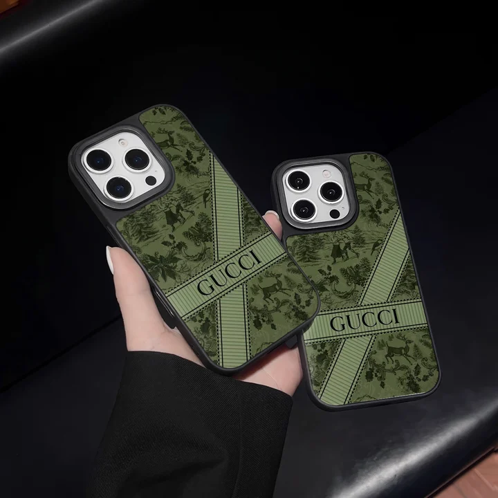 Gucci グリーン iphoen18proケース