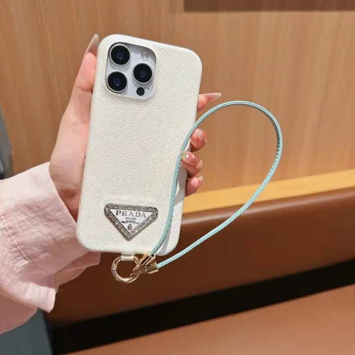 プラダ iphone18promaxケース バンド ストラップ