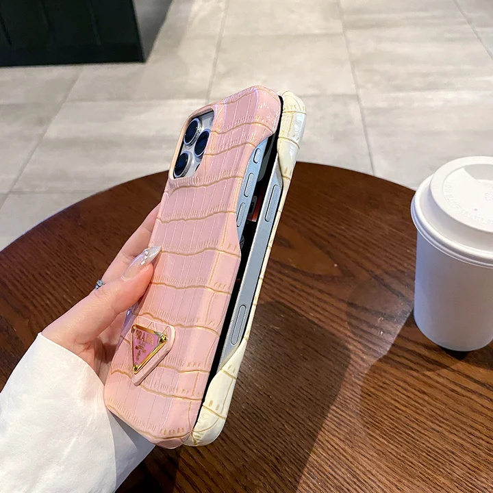 プラダ クロコダイル柄 iphone18proケース