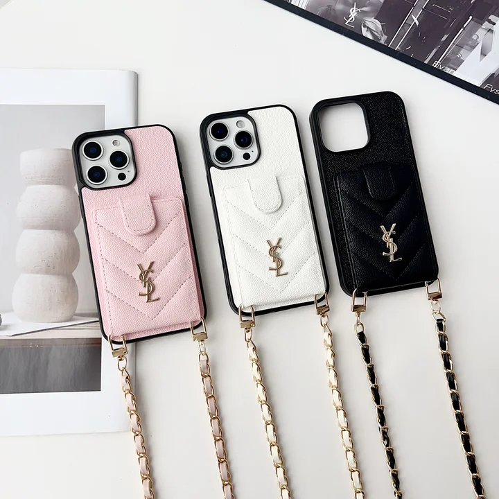 イヴサンローラン iphone18proケース スマホ ショルダー