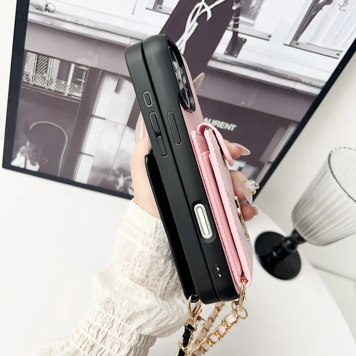 YSL iphone18pro 携帯ケース レディース 肩掛け 斜めがけ