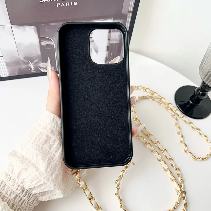 YSL iphone18pro 携帯ケース レディース 肩掛け 斜めがけ