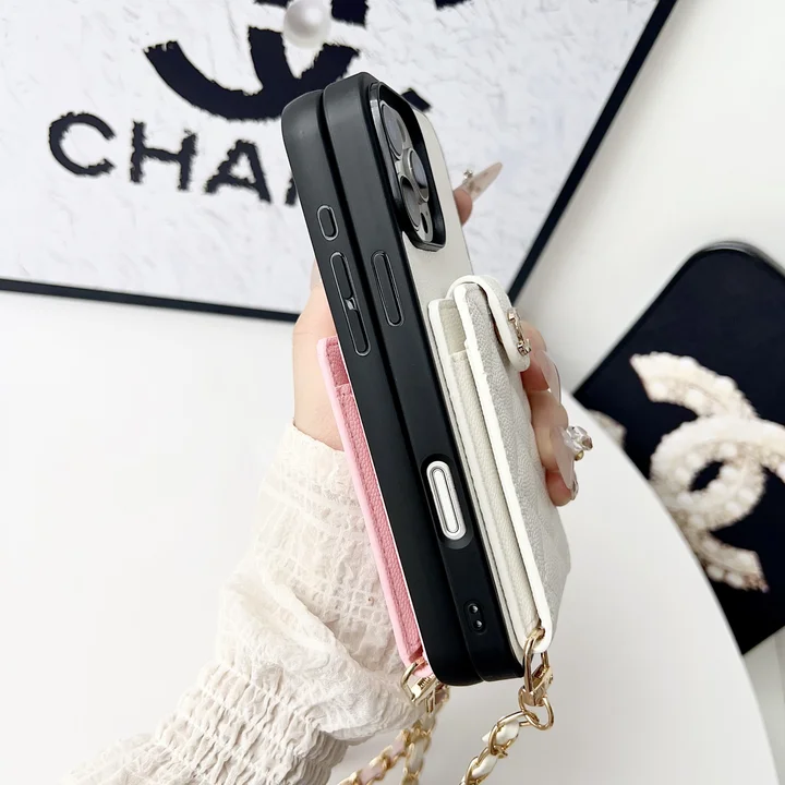 シャネル iphohe18proケース 背面 カード ポケット
