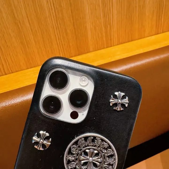 クロームハーツ メタル CHクロス iphone18proケース