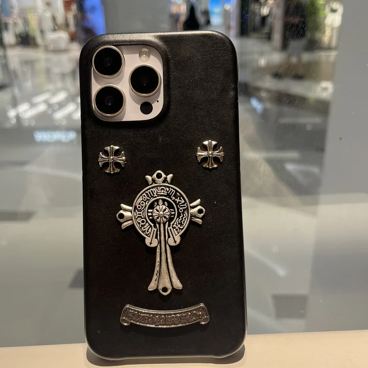 クロームハーツ iphone18proケース かっこいい