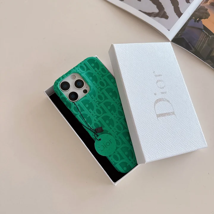 ディオールiphone18proケース PUレザー