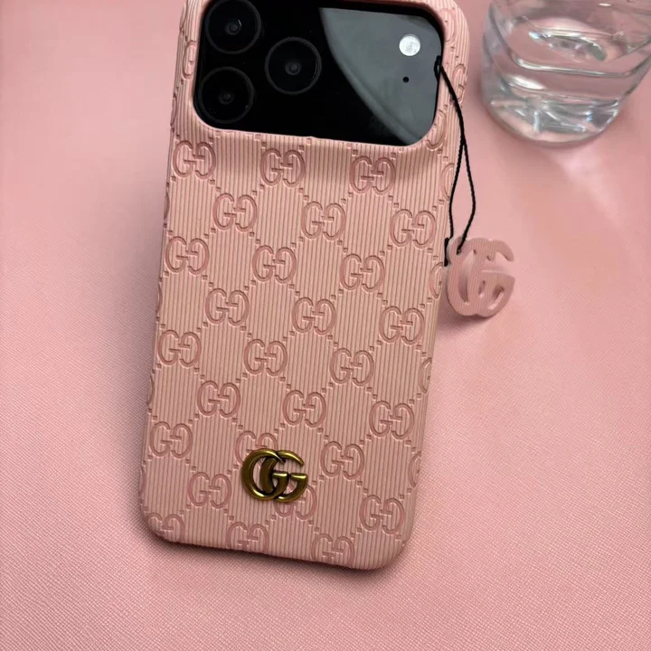 グッチ GG柄 ロゴ型押し iphone18promaxケース