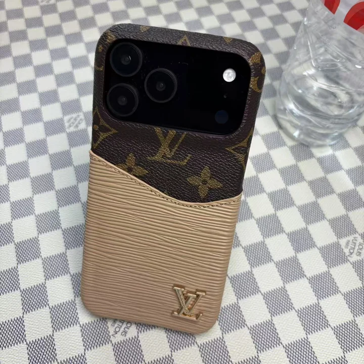 ルイヴィトン iphone18promaxケース 背面 カード収納
