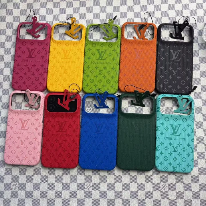 Louis Vuitton iphoen18proケース 型押しロゴ