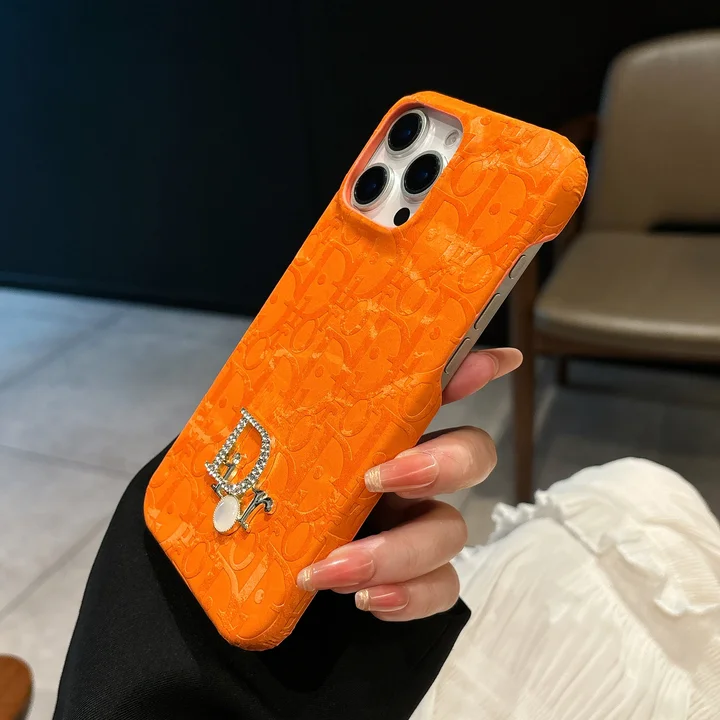 ディオール iphone18promaxケース エンボスレザー