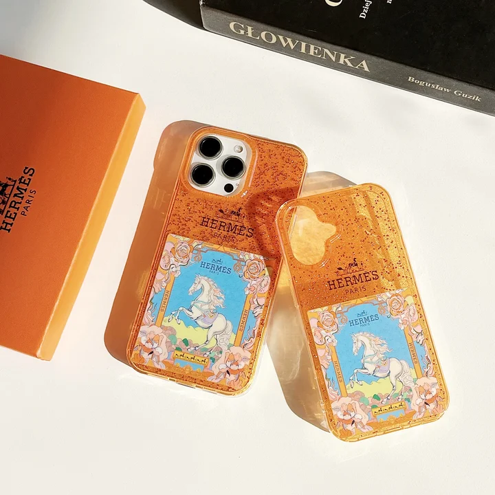 エルメス iphone18promax グリッターリキッドケース