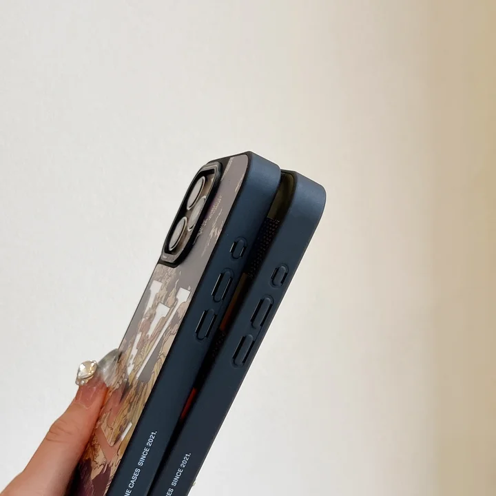 Vuitton iphone18proケース 市松模様