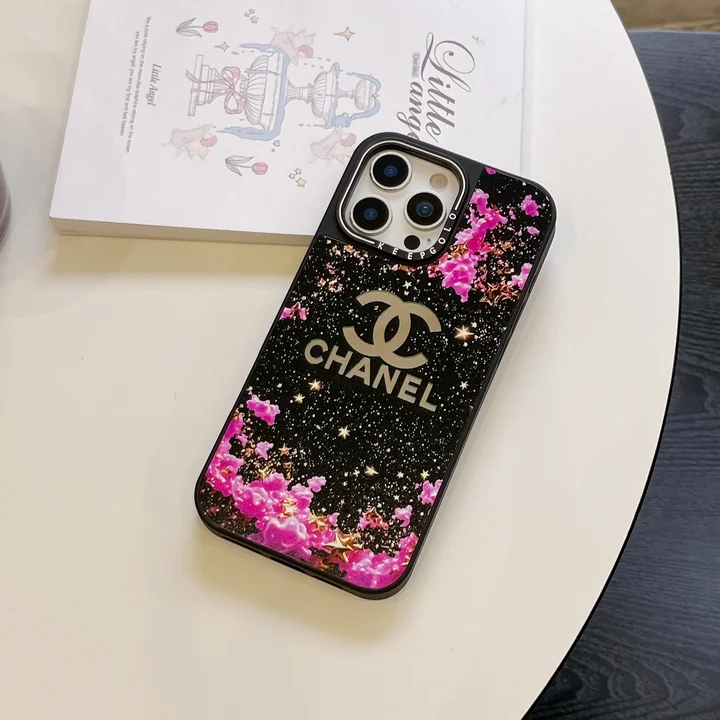 シャネル iphone18proケース 星空 花柄