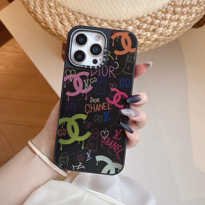 シャネル iphone18proケース アクリル素材