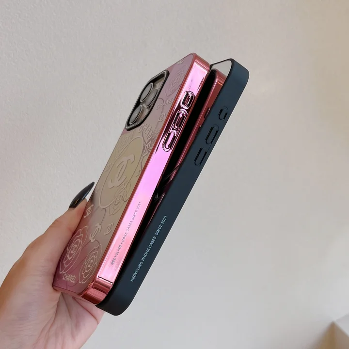 シャネル iphone18promaxケース 電気メッキ