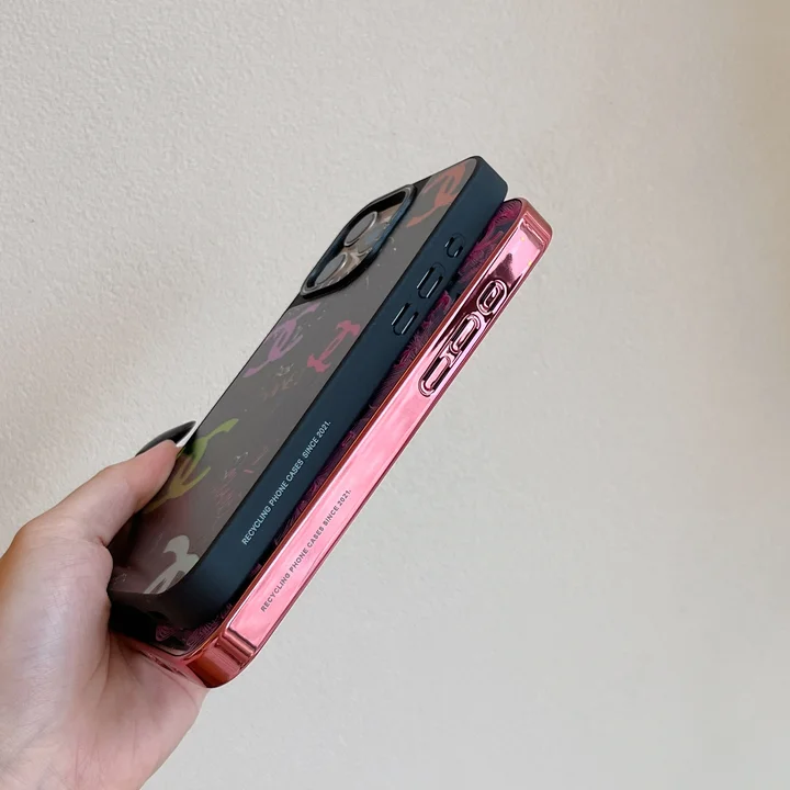 Chanel iphone18proケース 電気メッキデザイン