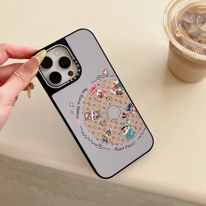 ルイヴィトン iphone18proケース アニメ風 キャラクター
