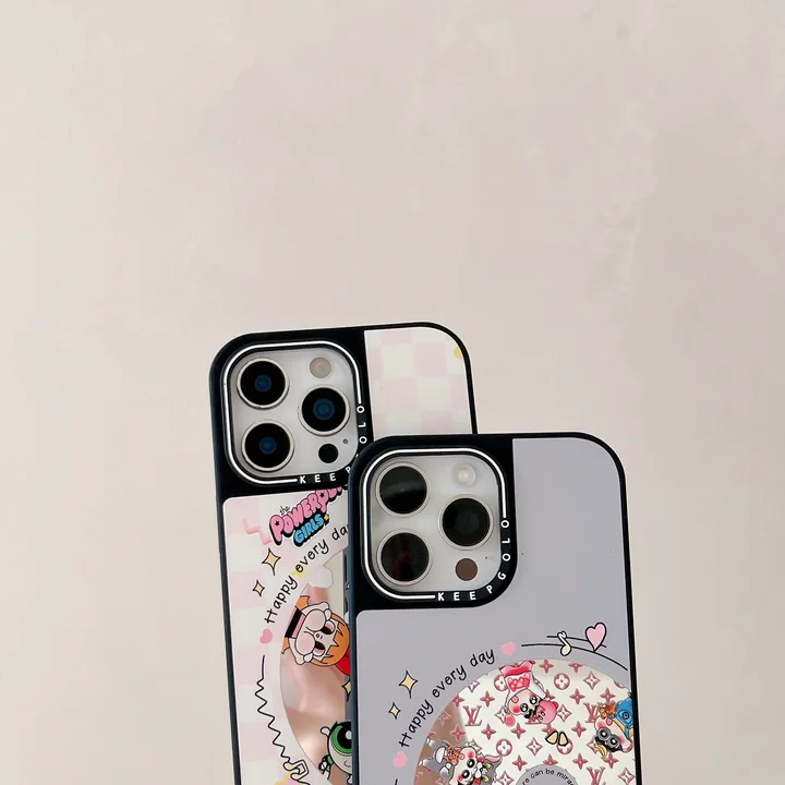 ルイヴィトン iphone18proケース 鏡面加工 化粧鏡