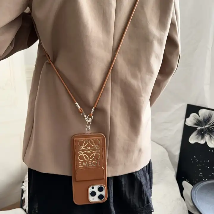 ロエベ iphone18promaxケース スマホショルダー