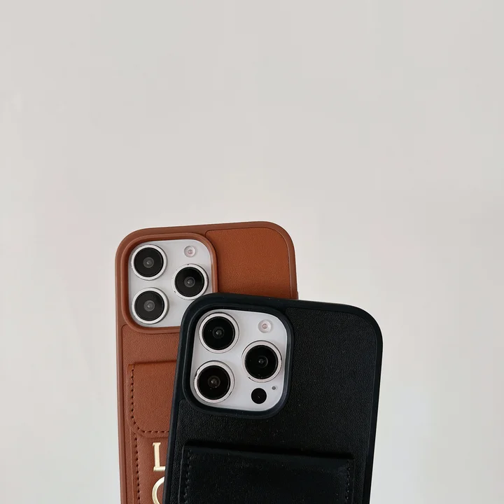 ロエベ iphone18promaxケース カード 入れ