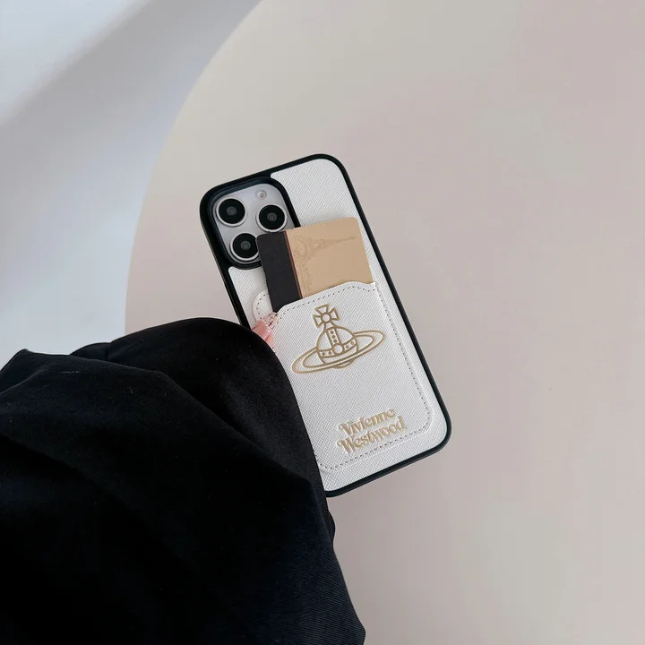 ヴィヴィアン ウエストウッド iphone18promaxケース カード 入れ