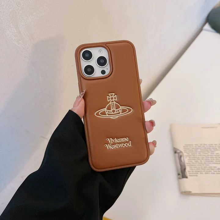 ヴィヴィアン iphone18promaxケース 土星ロゴ