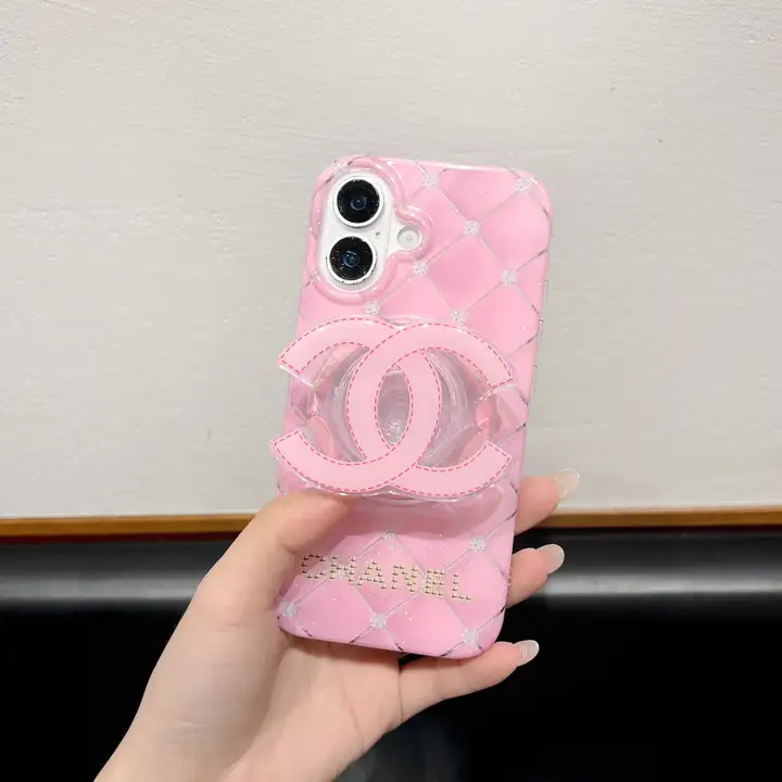 シャネルiphone18proケース チェック柄 