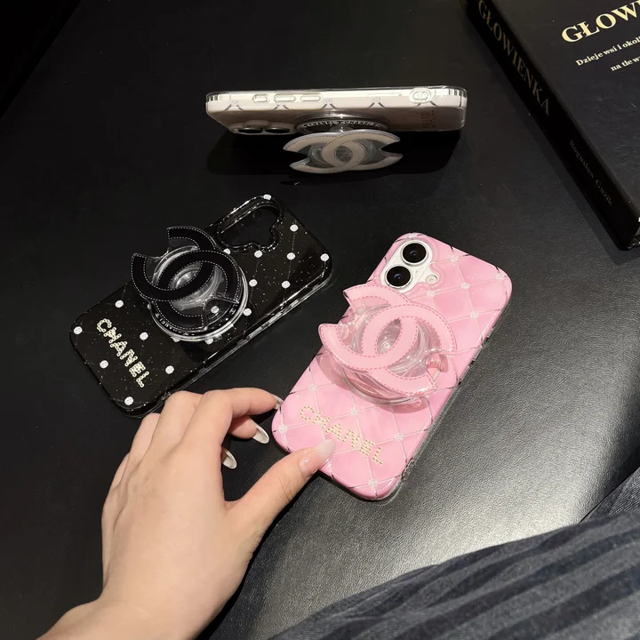 シャネルiphone18proケース チェック柄 