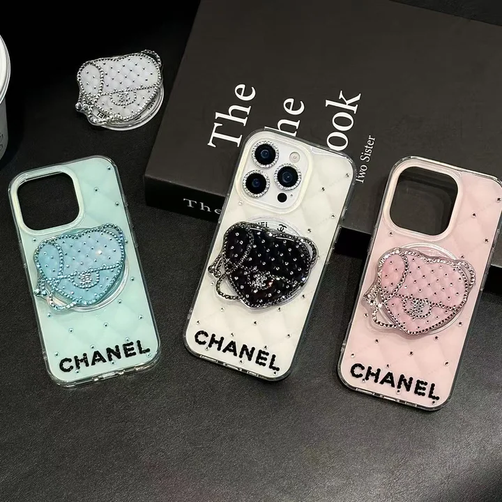 シャネルiphone18proケース ダイヤ柄 キラキラ