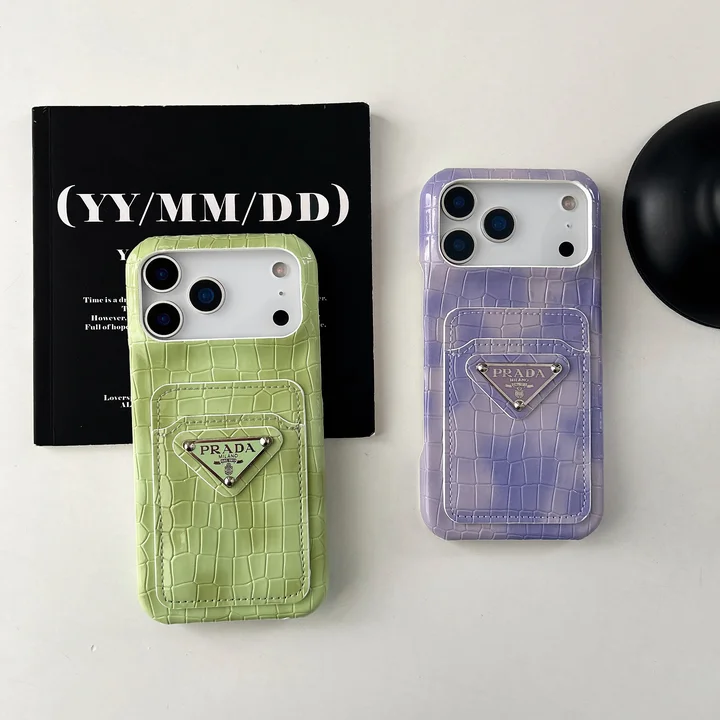 prada iphone18proケース カードホルダー