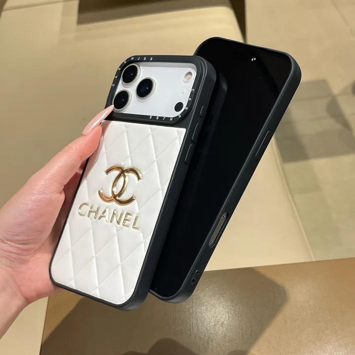 chanel ブラック iphone18ケース