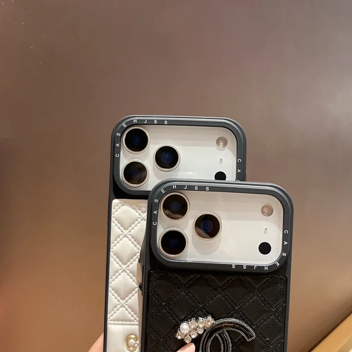chanel iphone18ケース 女子 可愛い