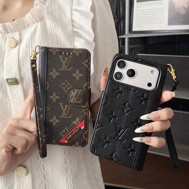lv iphone18proケース ストラップ付き