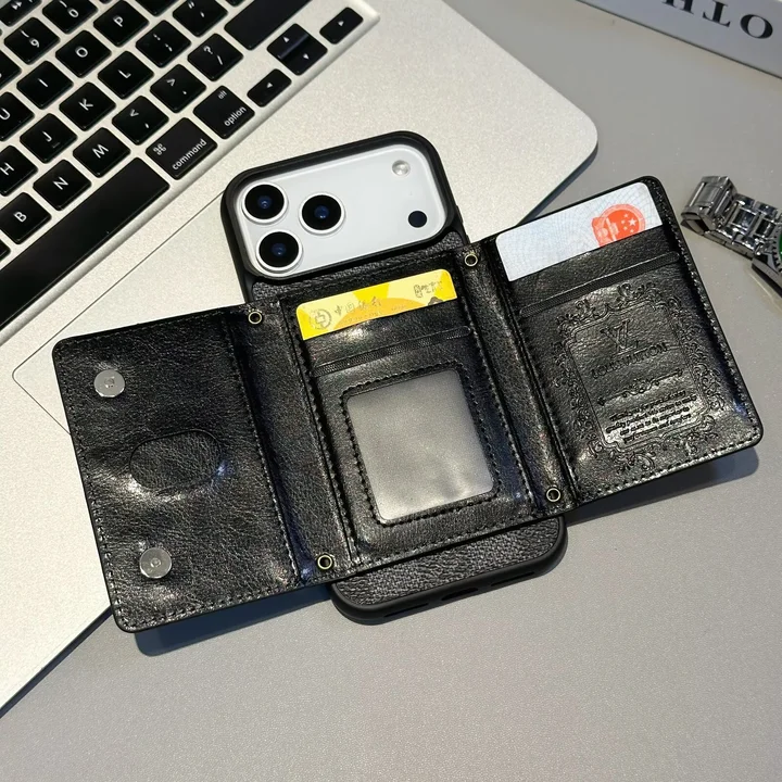 ルイヴィトン iphone18promaxケース 背面 カード収納
