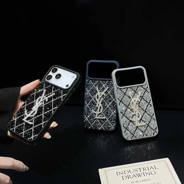 YSL キラキラ iphone18proスマホケース 女子