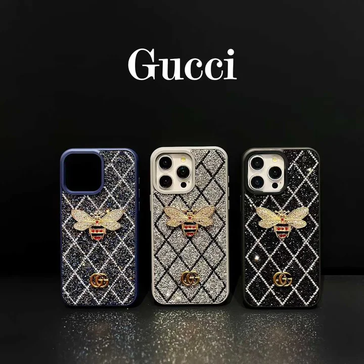 Gucci iphone18 携帯ケース キラキラ 可愛い