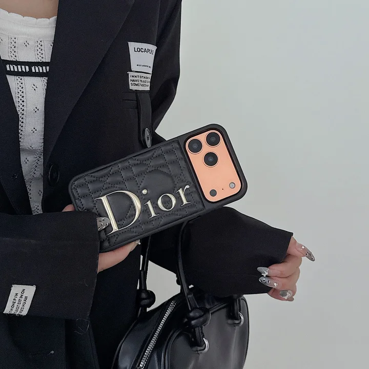 ディオール iphone18promaxケース ゴールドロゴ
