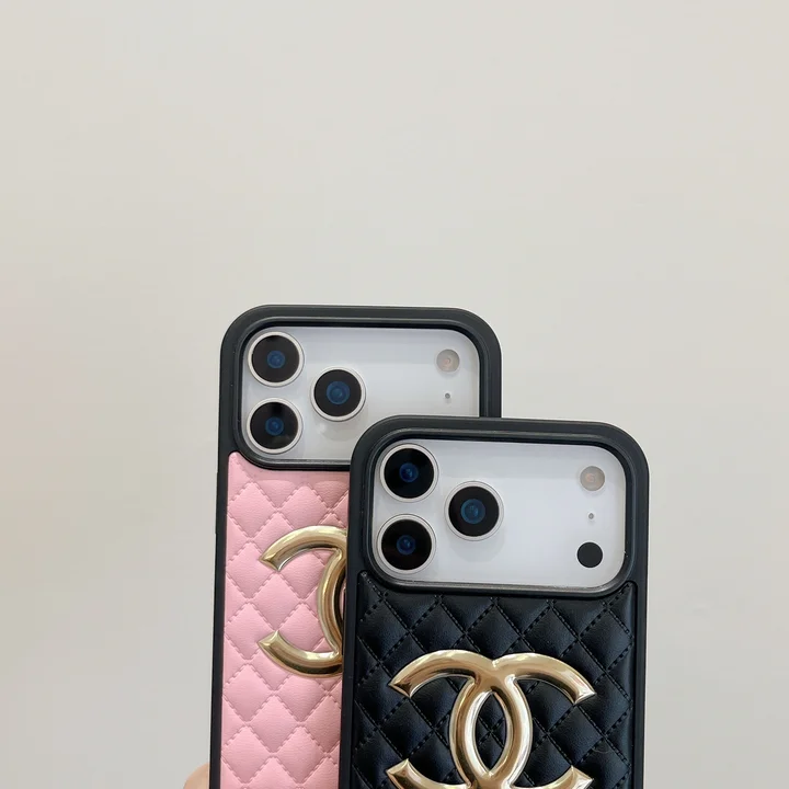 Chanel カーフレザー iphone18promaxケース