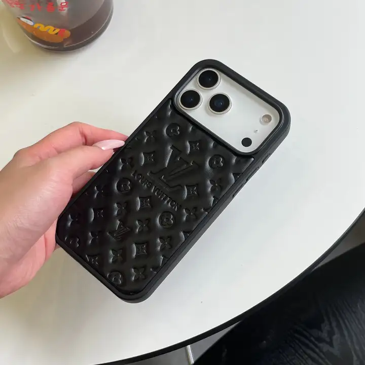 ルイヴィトン iphone18proケース エンボスレザー