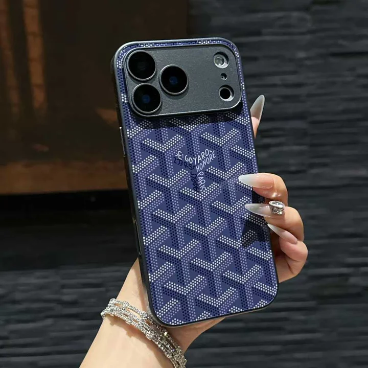 ゴヤール iphone18proケース 背面 ガラス