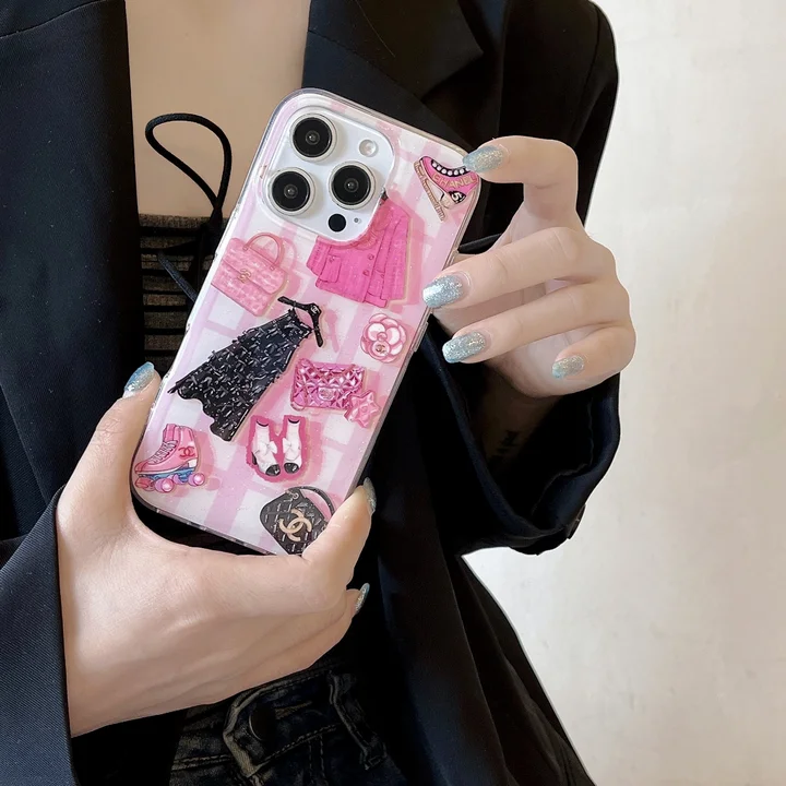 chanel iphone18pro ケース グリッター