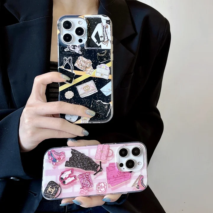 chanel iphone18 携帯ケース IMD素材